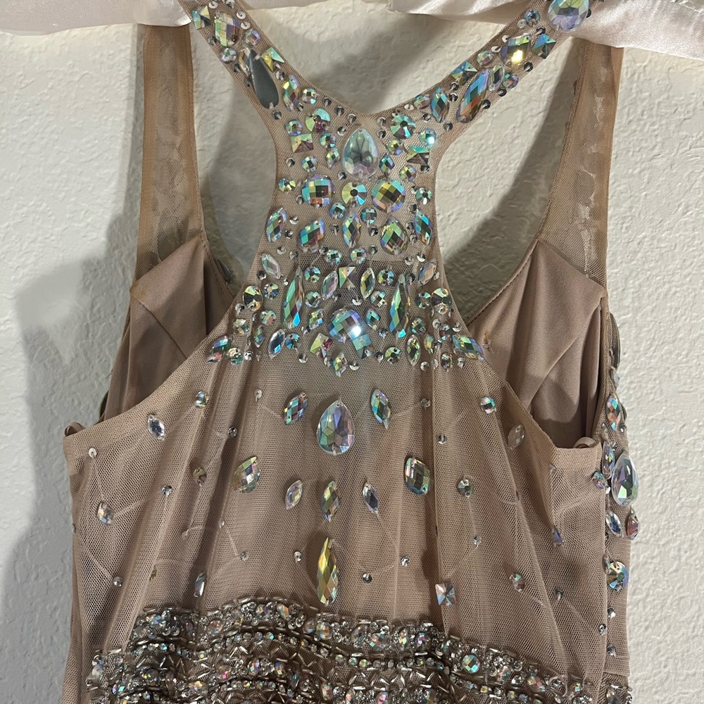 Elegant Pink Prom Dress - Picture 9 of 11